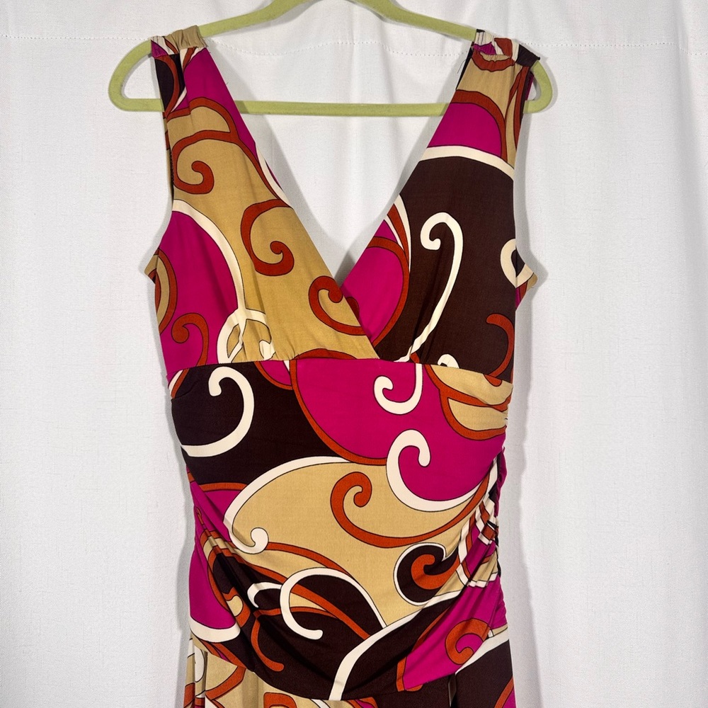 Vintage Heart Soul Y2K Swirl Print Mini Dress - Picture 3 of 7